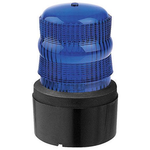 Hella Strobe Halogen Blue 12V Permanent Mount 1694