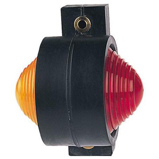 Hella Side Marker Light Red/Amber Incandescent 12V 2006