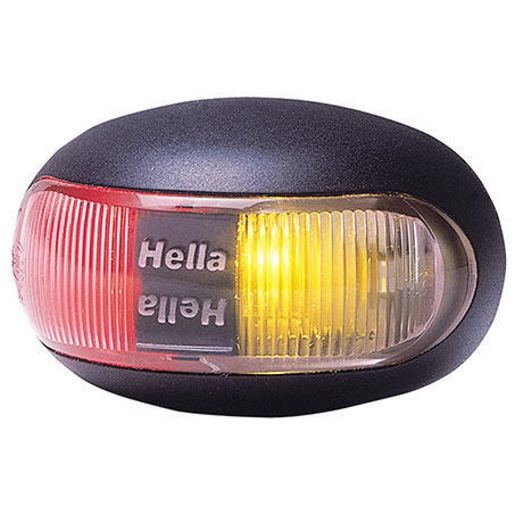 Hella Side Marker Light Red/Amber LED 9 To 33V 2053BULK