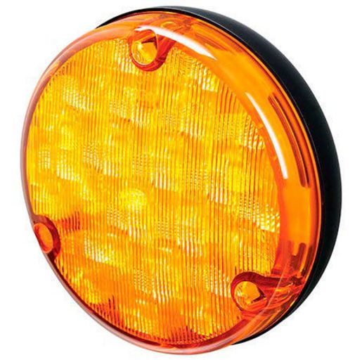 Hella Indicator Light Round Amber 2167