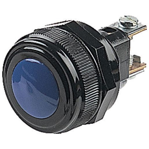 Hella Pilot Light Incandescent Blue Screw On Terminals 2702