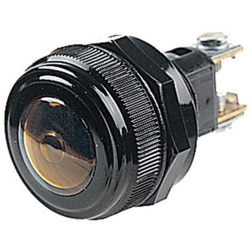 Hella Pilot Light Incandescent Yellow Screw On Terminals 2704