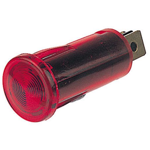 Hella Pilot Light Incandescent Red 12V Blade Terminals 2708
