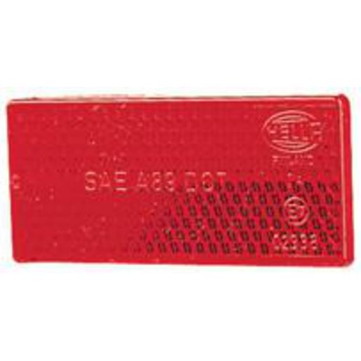 HELLA Reflector 70mmx31.5mm Red Self Adhesive 200 Pack 2920/200