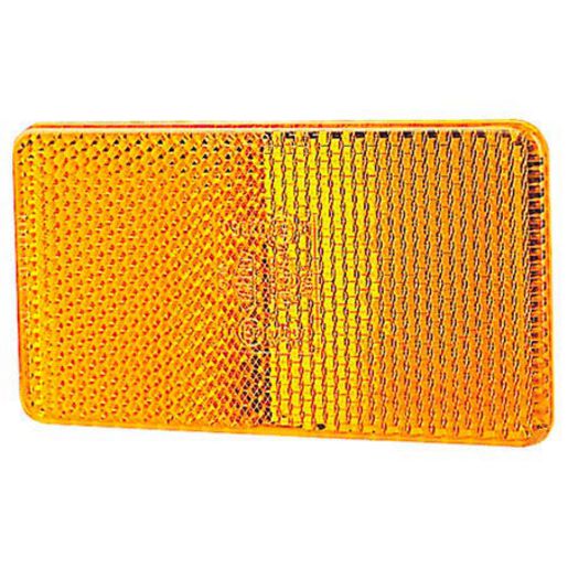 Hella Reflector Rectangle Amber 55 X 105mm - 1 Pce 2925