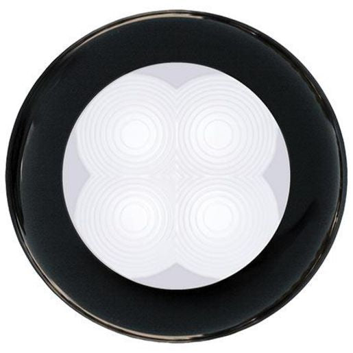 HELLA LED Spot Light Round 24V White Black Rim 2XT980501551