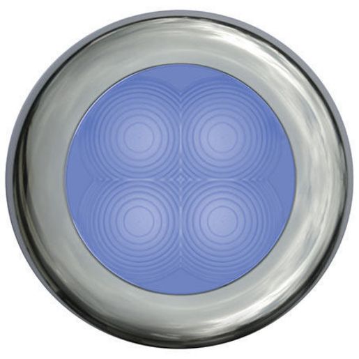 HELLA Led Rnd Sl Blue 12V Ss Rim 2XT980502221