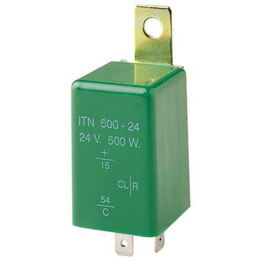 Hella Flasher Relay 24V Electronic 500W (Max) - 3 Terminals 3015