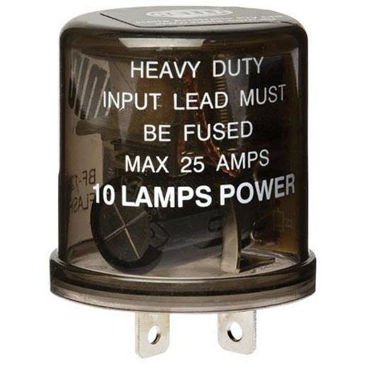 Hella Flasher Relay 24V Electronic 210W (Max) - 3 Terminals 3028