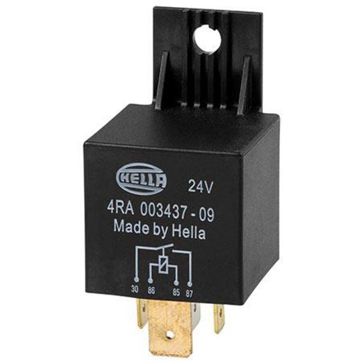 Hella Mini Relay 24V Normally Open 50A 3085