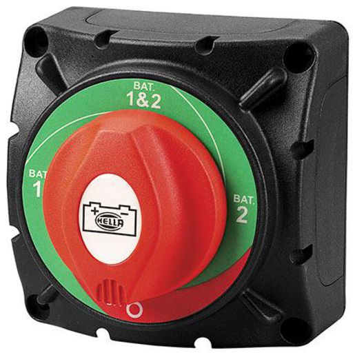 Hella Battery Master / Isolation Switch (Contacts Rated 350A @ 12V) 4721