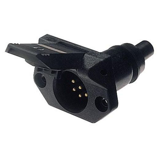 Hella Small Round 7 Pin Socket - Plastic 4932