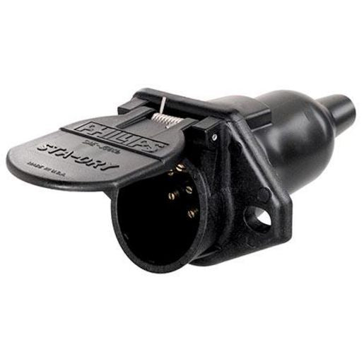 HELLA 7 Pin Trailer Socket Nylon 4935NY