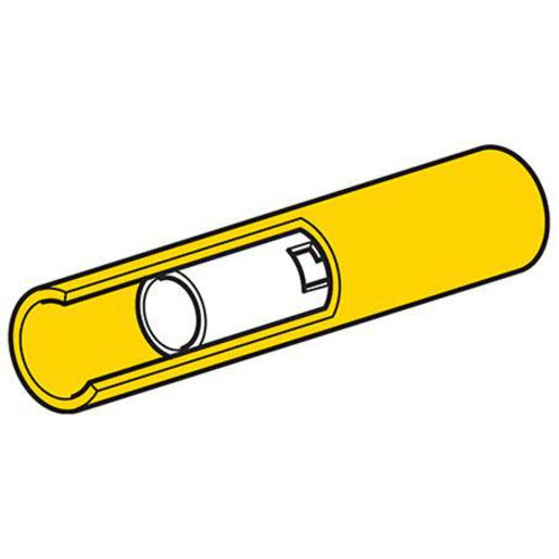 Hella Crimp Terminal Joiner Yellow Cable Size 5mm Vinyl 8 Pce 8232
