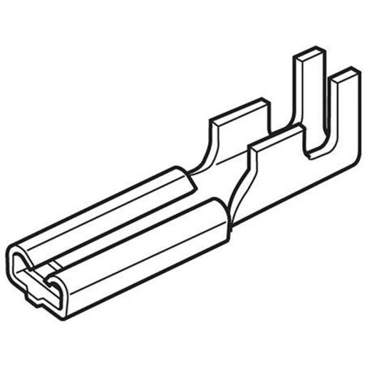 HELLA Non-Insulated Female Blade Terminal 6.3mm 8573