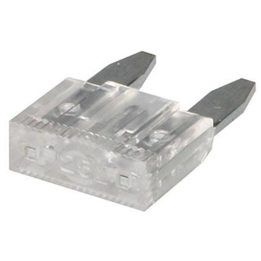 HELLA Mini Blade Fuse 25A White 10 Pack 8776MINI