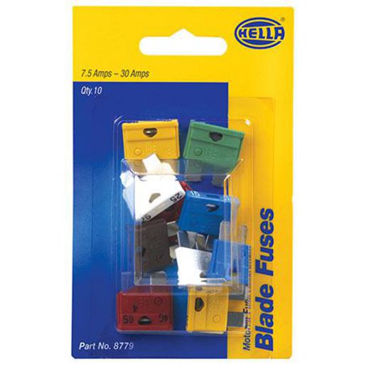 Hella Standard Blade Fuse Assortment 10 Pce 8779