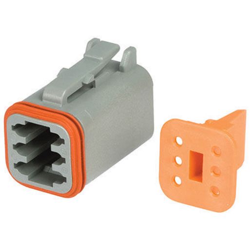 Hella Deutsch Dt #16 - 6 Way Plug 10 Pce 9.HM4946