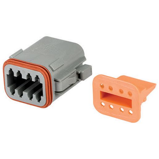 Hella Deutsch Dt #16 - 8 Way Plug 5 Pce 9.HM4948