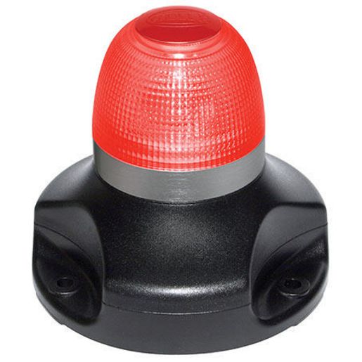 Hella Led Strobe Red 9 To 33V Permanent Mount 98091140