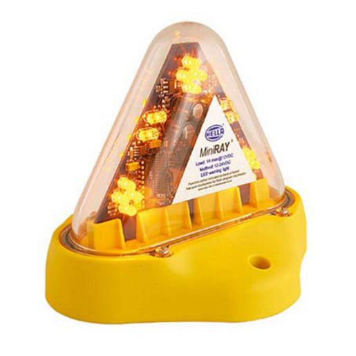 Hella Led Strobe Amber 12 To 30V Magnetic Mount HM180AMAG