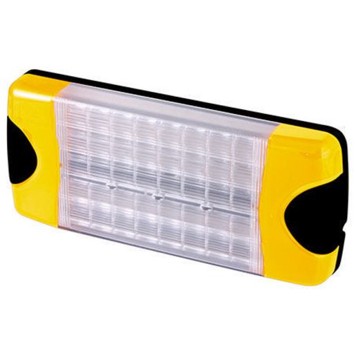 Hella Vehicle Light Led Amber/Red/White Combination Rectangular Duraled Series HM2380DT