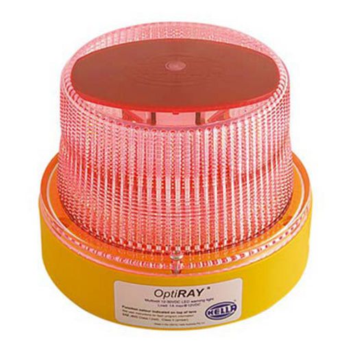 HELLA Led Beacon / Strobe Red 12 To 30V Magnetic Mount HM360RMAG