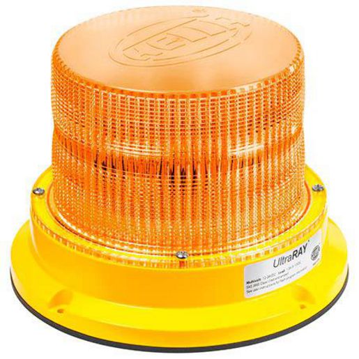 HELLA UltraRAY LED Rotating Beacon Amber HM400ADIR