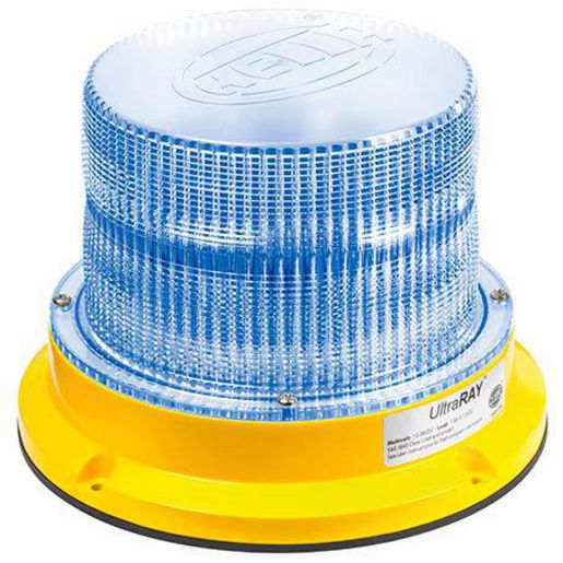 HELLA UltraRAY LED Rotating Beacon Blue HM400BDIR