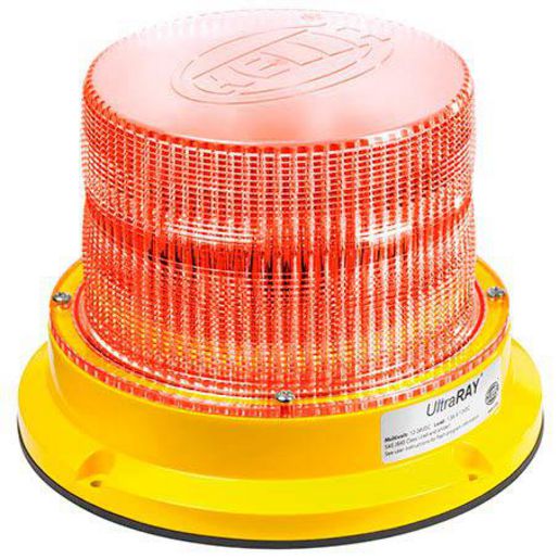 HELLA UltraRAY LED Rotating Beacon Red HM400RDIR