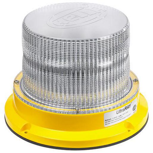 HELLA UltraRAY LED Rotating Beacon White HM400WDIR