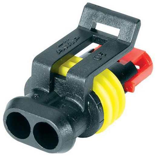 HELLA Super Seal 2 Way Plug 1 Pce HM4982-P
