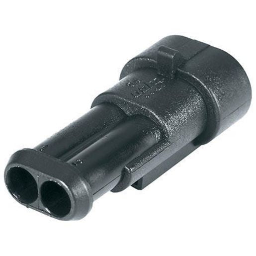 HELLA Super Seal 2 Way Socket 1 Pce HM4982-S