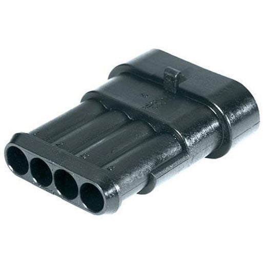 HELLA Super Seal 4 Way Socket 1 Pce HM4984-S