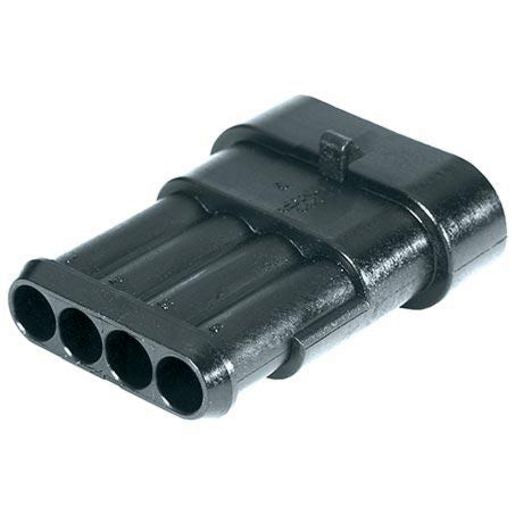 HELLA Super Seal 4 Way Socket 1 Pce HM4984-S