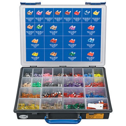 HELLA Standard & Mini Blade Fuse Kit 475 Pce HM8294