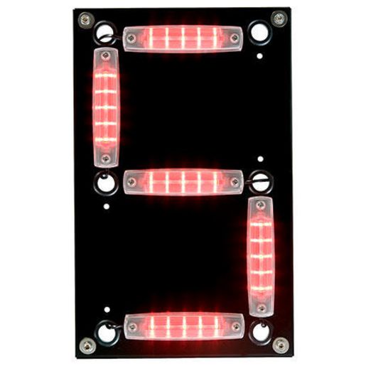 Hella N/Led Lamp Kit 10X24V Dc Sml Red HMTNM6605