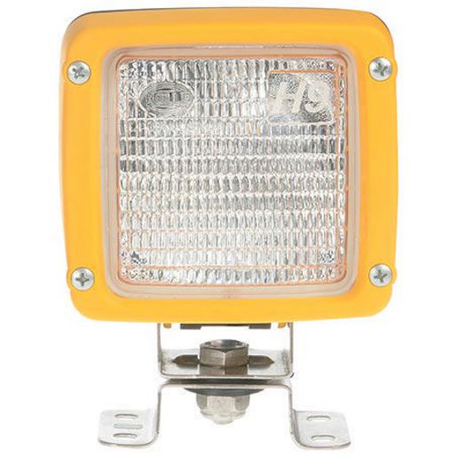 Hella Halogen Work Light Square 12V Wide Flood Beam HMUBH19WBA