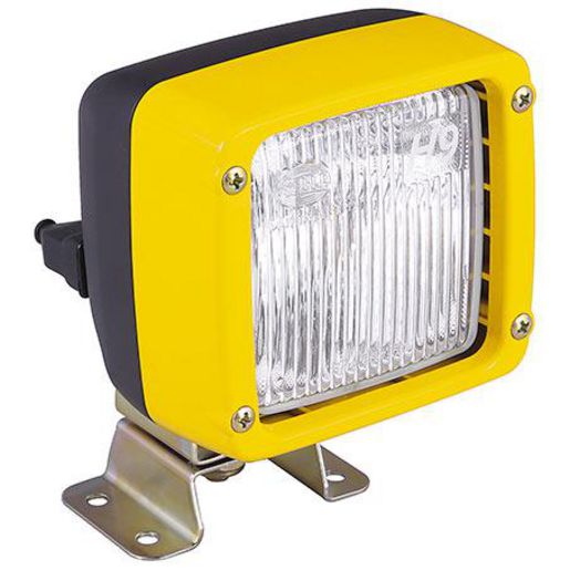 Hella Halogen Work Light Square 12V Wide Flood Beam HMUBH19WBA