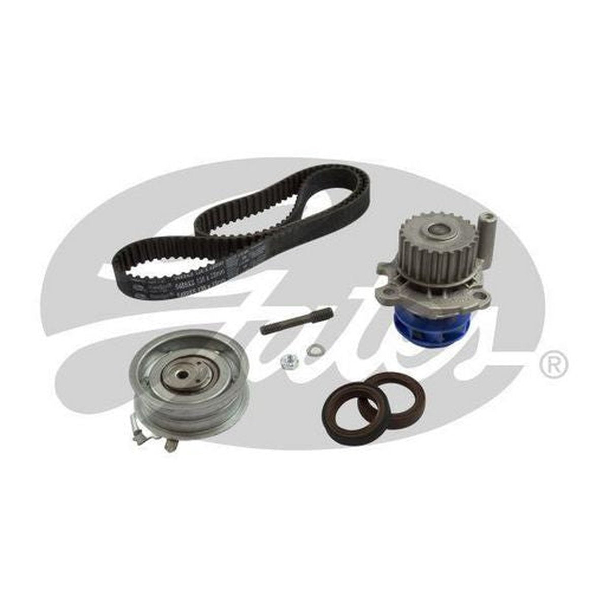 Gates Water Pump & Timing Belt Kit TCKWP296-2