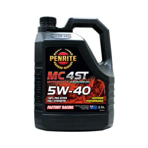 Penrite MC4-St Full-Syn 5W-40 Motorcycle Engine Oil 2.5L MC45W400025