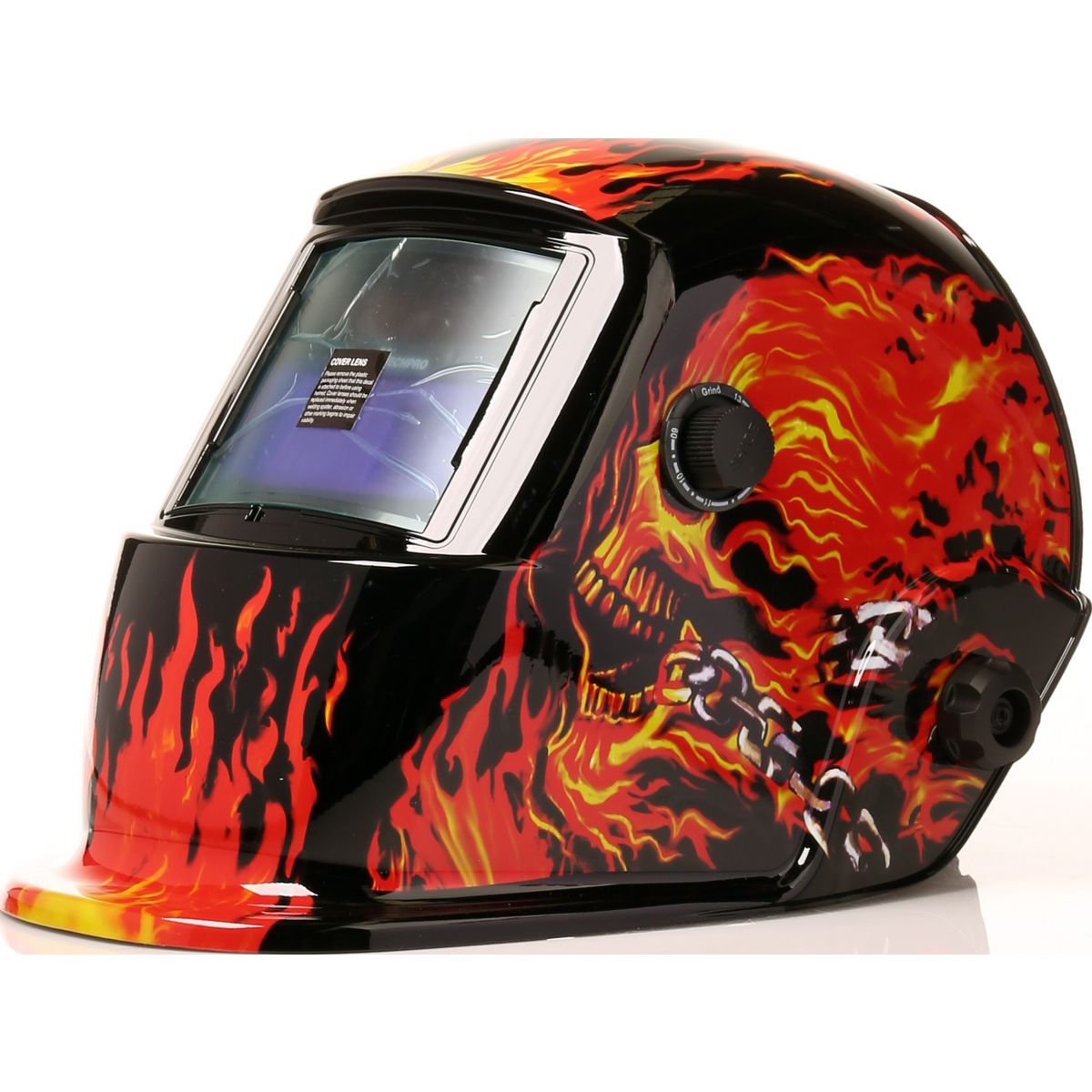 Mechpro Variable Shade Flame Design Welding Helmet MPW2000F