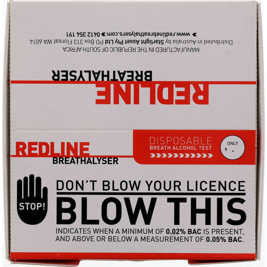 Red Line Disposable Breathalyser L003