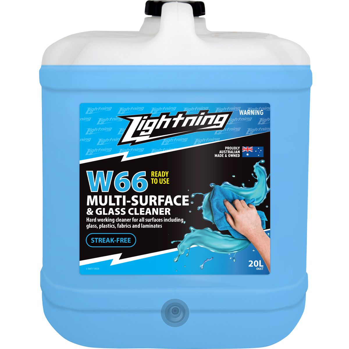 Lightning Spray & Wipe All Surface Cleaner 20L 066T
