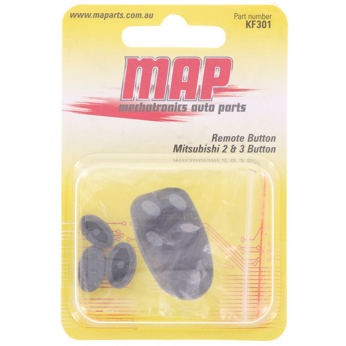 MAP Car Remote Buttons (3 Button) fits Mitsubishi Magna TF KF301