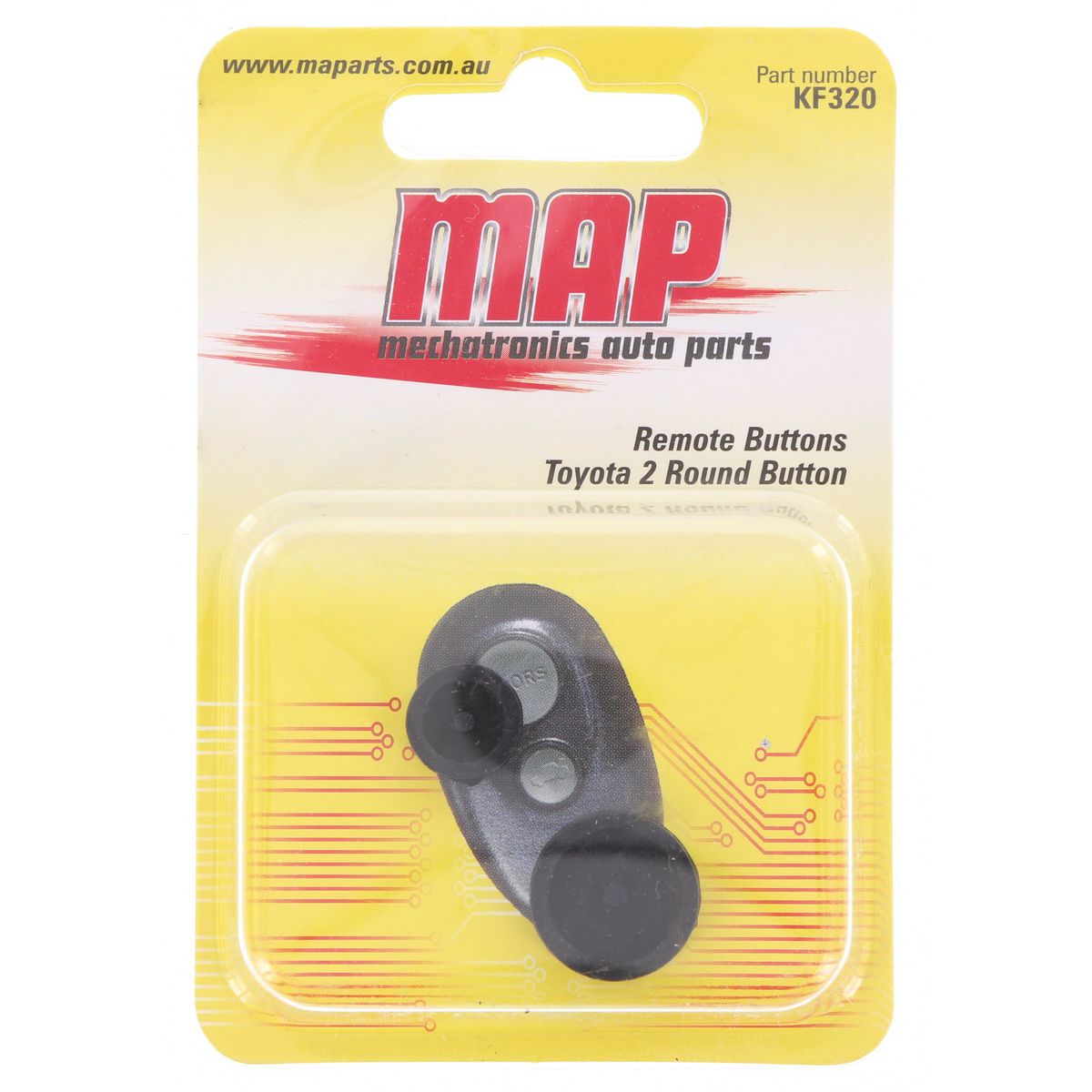 MAP Car Remote Buttons (2 Button) fits Toyota KF320