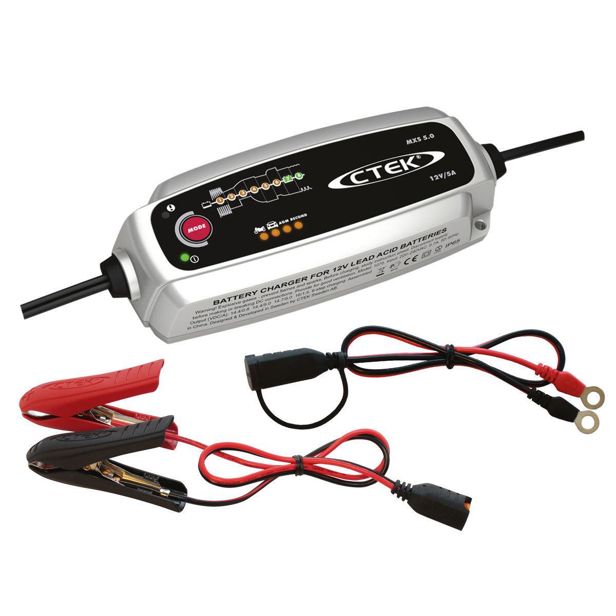 CTEK MXS 5.0 Battery Charger 12V 5A MXS5.0