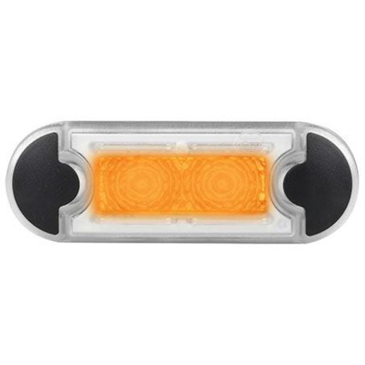 Hella 12/24V LED Front Marker Light Amber 2060