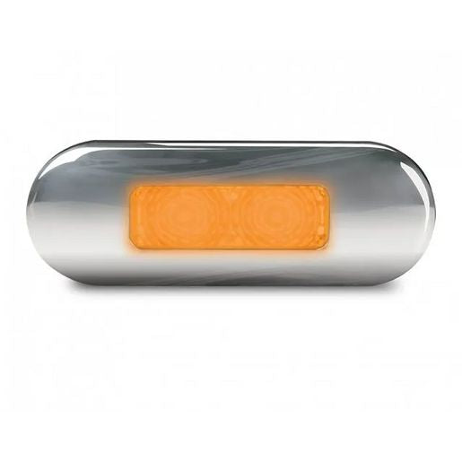 Hella 12/24V LED Front Marker Light Amber 2060S