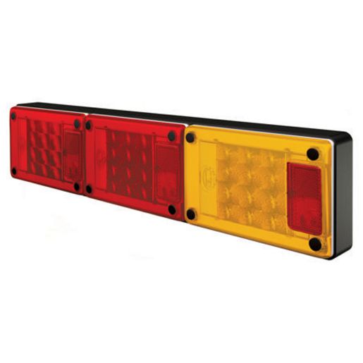 HELLA Jumbo-S Stop/Tail Lamp Led 12/24V 2430-CS